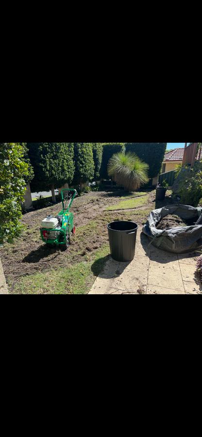 Lawn preparation